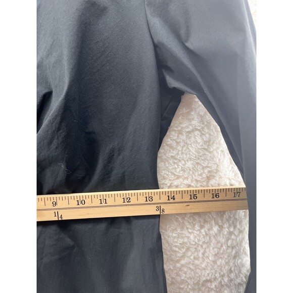 Rails Women Irie Midi Shirt Dress Size S Black Long Sleeve Collared Button Down - Picture 11 of 13